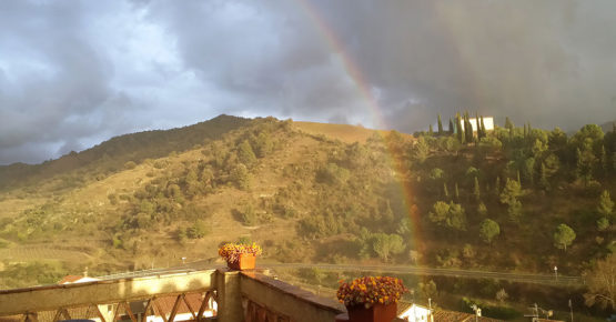 Terrassa amb Arc de Sant Martí
